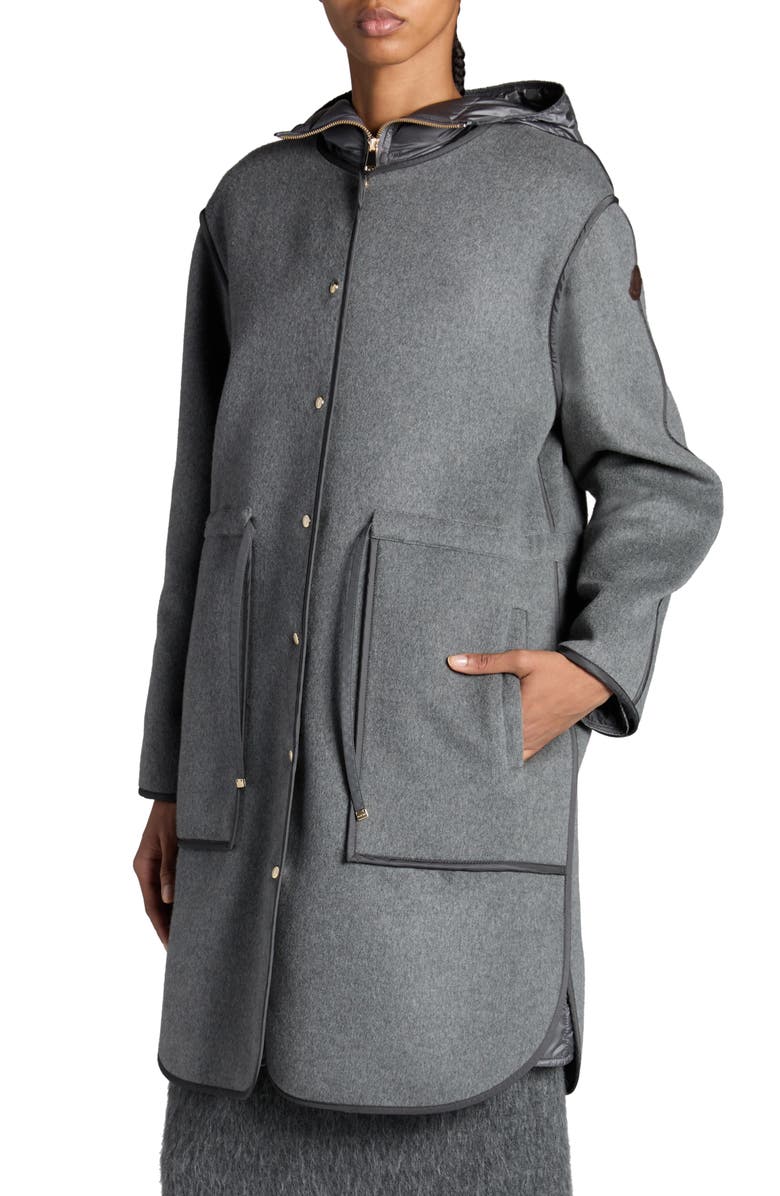 Moncler Bonrepos Down Coat, Alternate, color, 