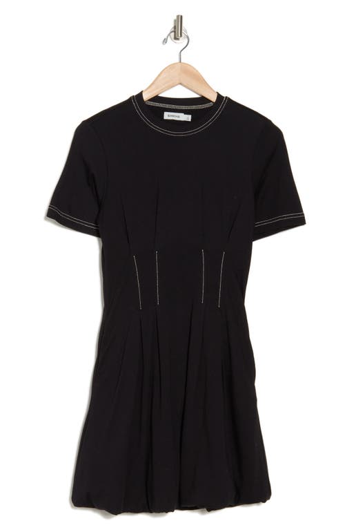 Simkhai Pearson Cotton And Modal-blend Jersey Mini Dress In Black