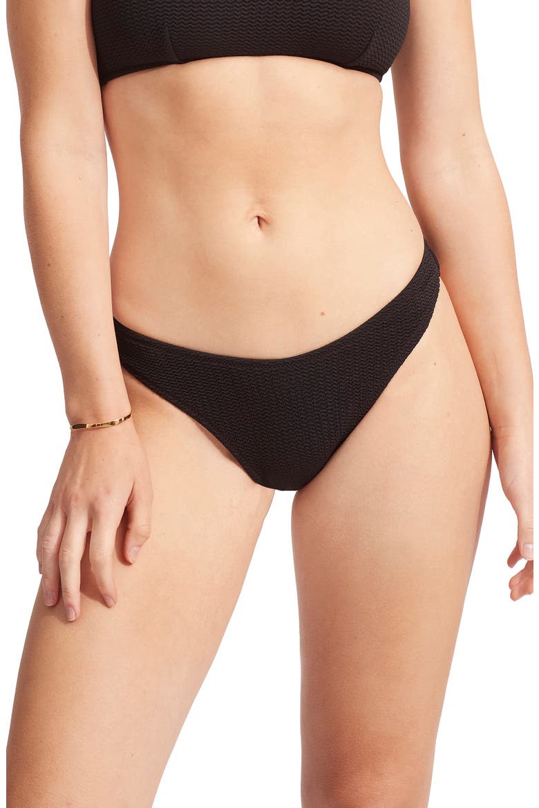 Sea Dive Bikini Bottoms, Main, color, BLACK