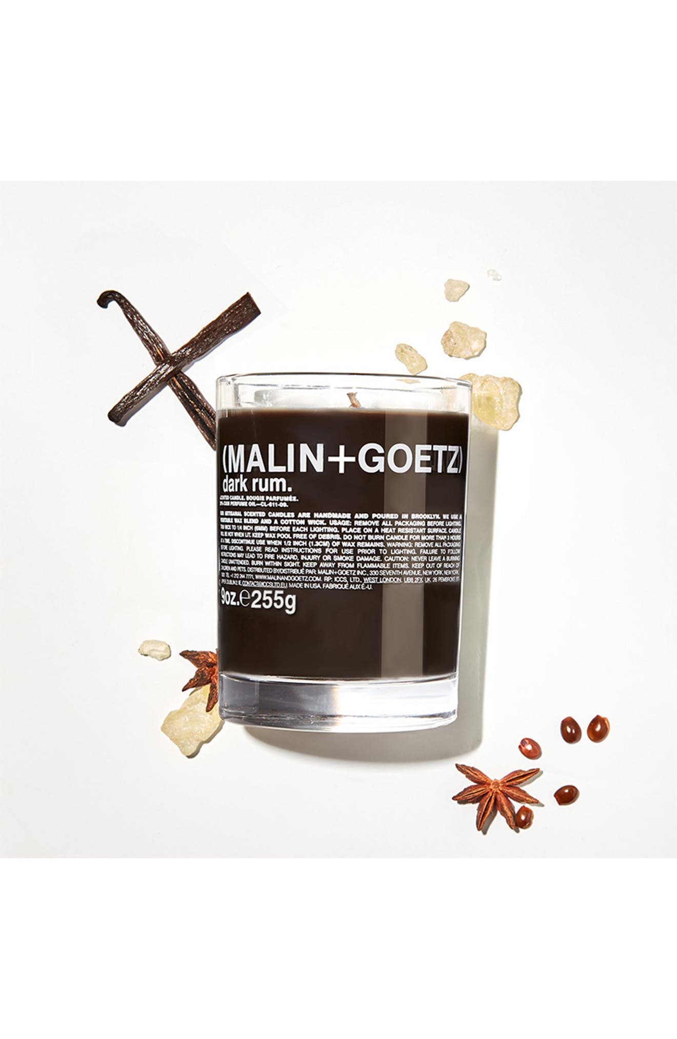 Malin + Goetz Dark Rum Candle