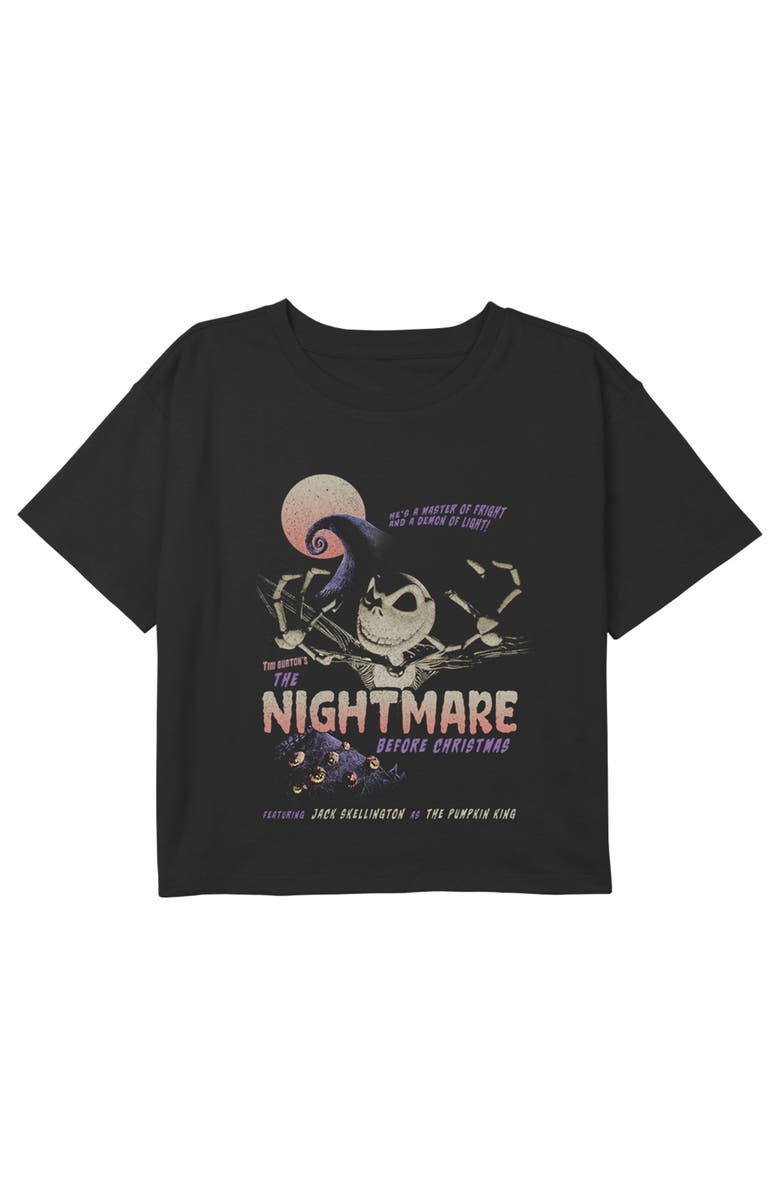 The Nightmare Before Christmas Girl's The Nightmare Before Christmas Jack Master of Fright Graphic T-Shirt, Main, color,