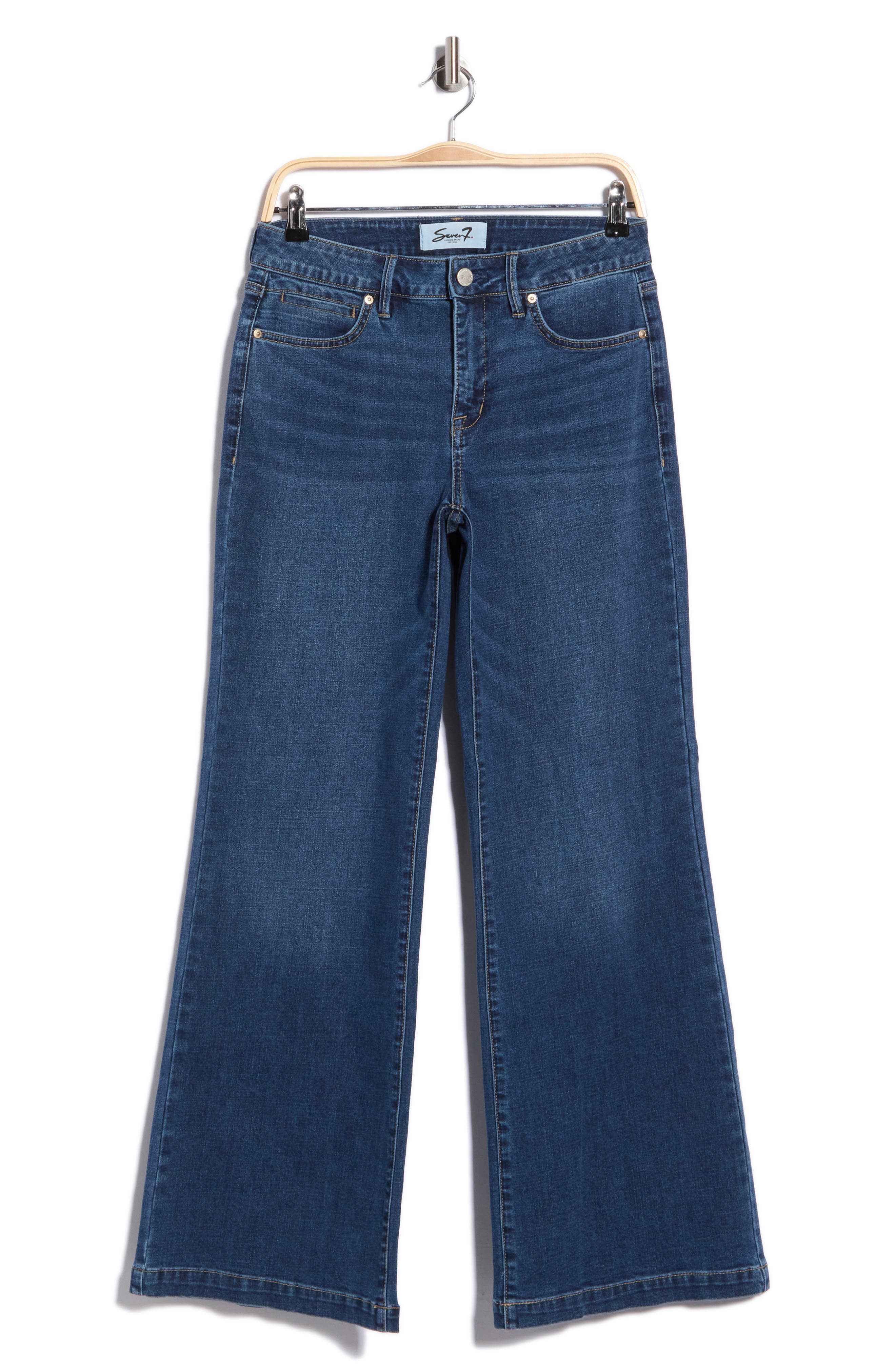 Bella High Waist Wide Leg Jeans