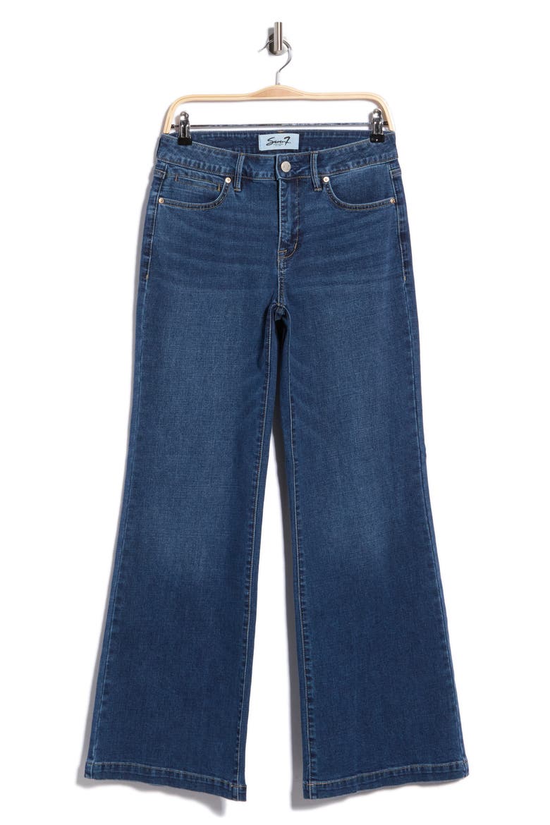 Bella High Waist Wide Leg Jeans, Main, color, SOUL STONE