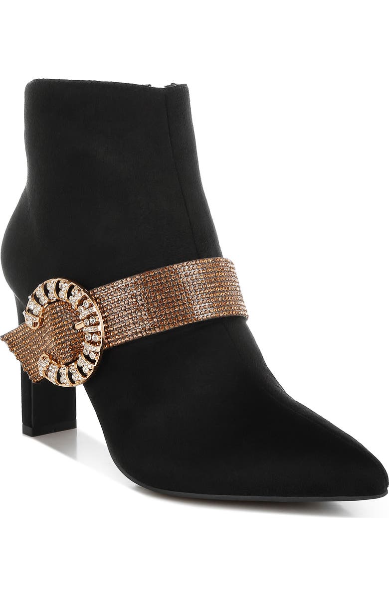 Rag & Co Asagao Water Repellent Bootie, Main, color,