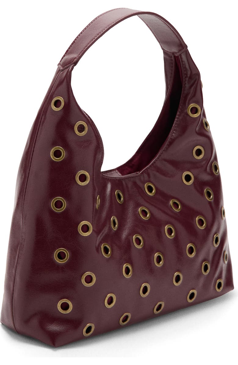 MANGO TEEN Stud Faux Leather Shoulder Bag, Alternate, color,
