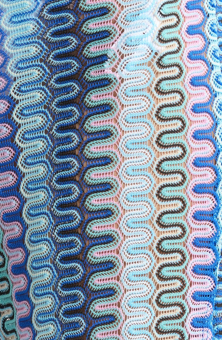 Becca Tivoli Metallic Cover-Up Pants, Alternate, color, Lapis Multi