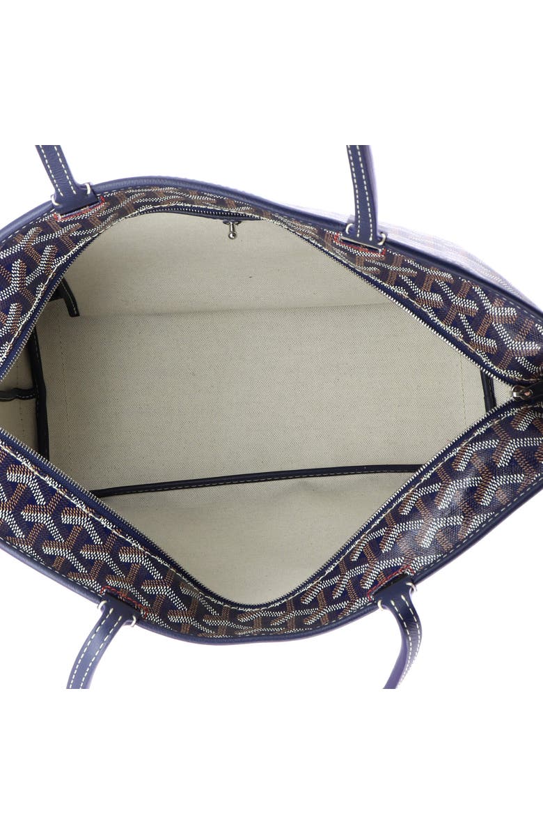 Pre-Owned Goyard Artois Tote Coated Canvas PM, Alternate, color, Blue