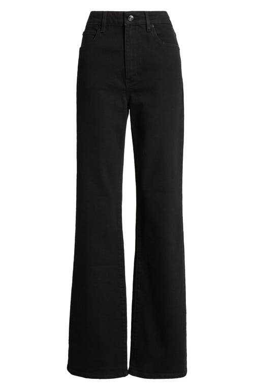 Frame The Arrow High Waist Straight Leg Jeans In Smokescreen
