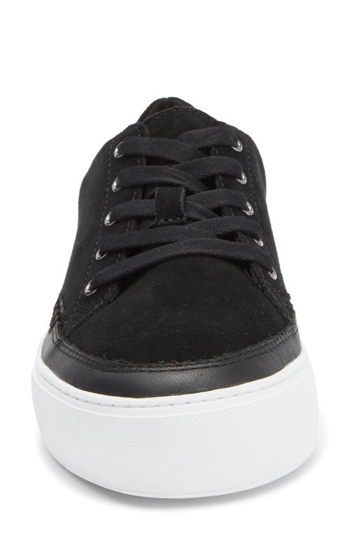 Ugg ® Zilo Platform Sneaker In Black Black