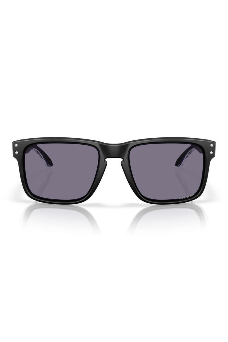 Holbrook™ Fathom Collection 56mm Prizm™ Square Sunglasses, Main, color, MATTE BLACK