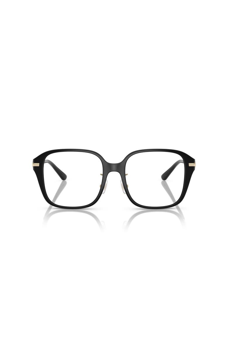 Michael Kors 54mm Square optical glasses, Alternate, color, Black