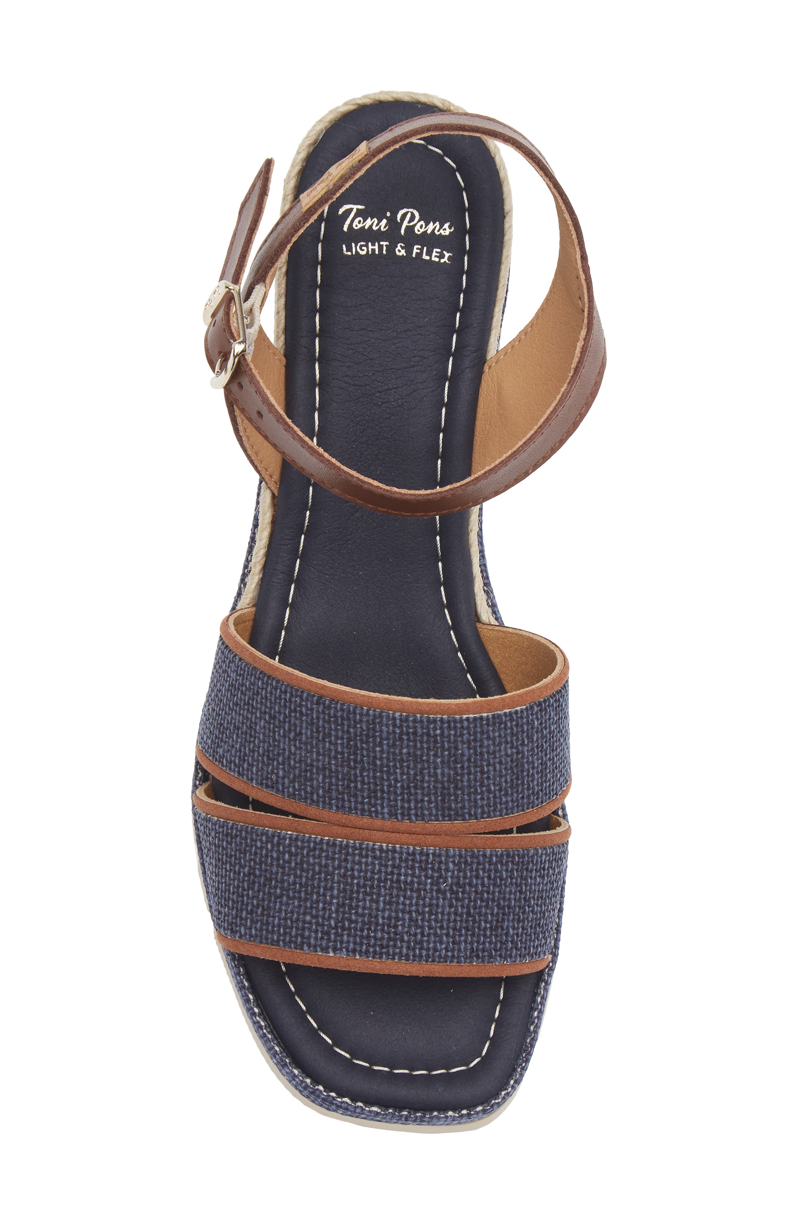 Aura Espadrille Wedge Sandal, Alternate, color, MARI