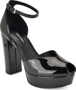 Nine West Keela Platform Ankle Strap Pump