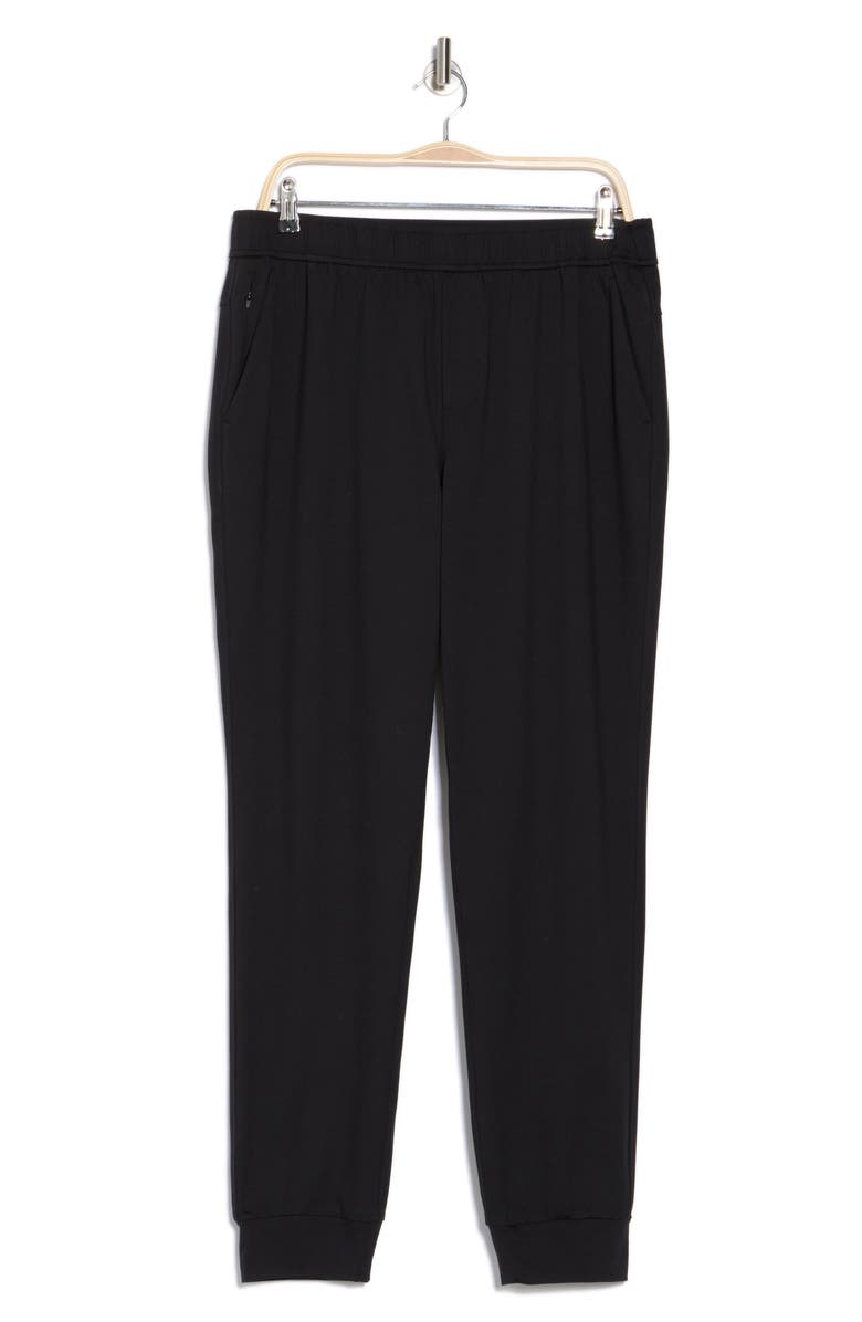 Z by Zella All Day Knit Joggers, Alternate, color, Black Caviar