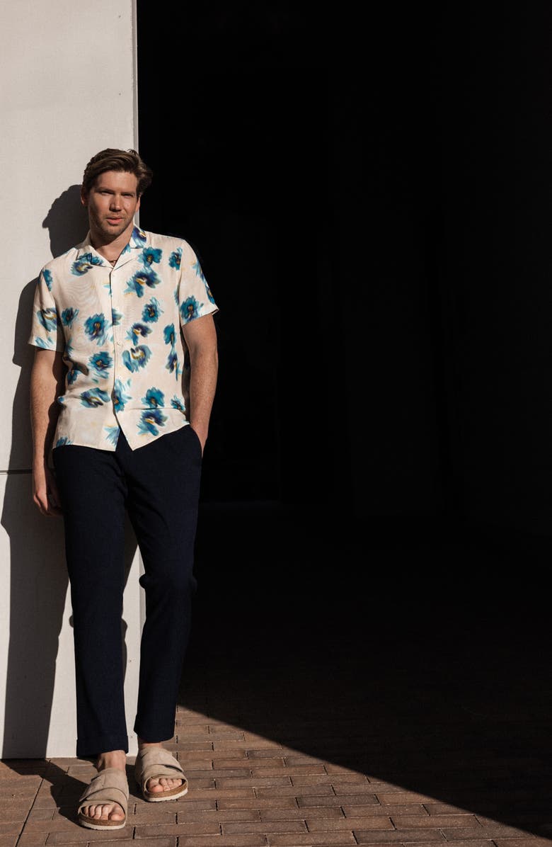 Open Edit Cuff Hem Drawstring Pants, Alternate, color, 