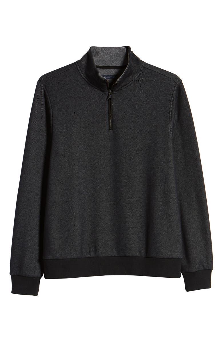 Zachary Prell Braemore Fleece Lined Quarter Zip Pullover, Alternate, color,