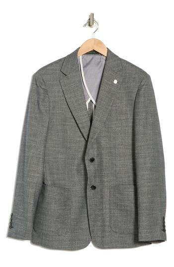 Tom Baine Performance Sport Coat In Grey