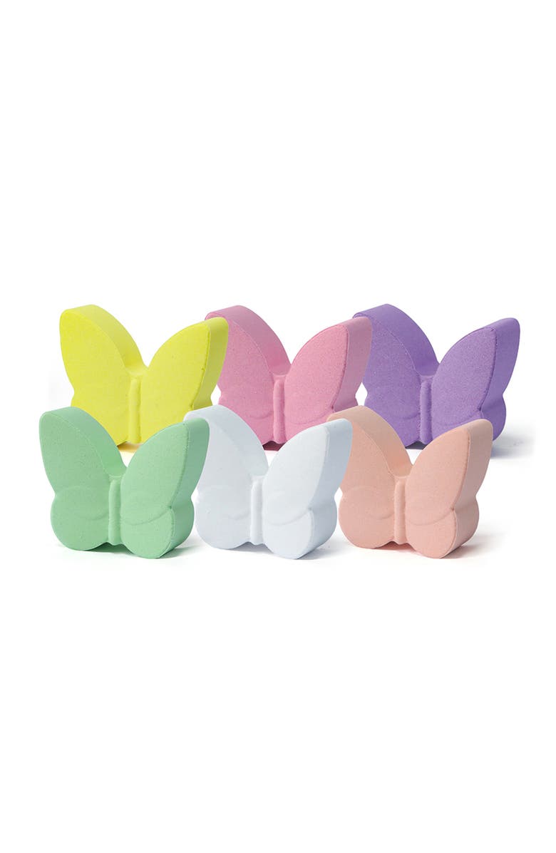 PURSONIC Aromatherapy Butterflies Bath Bombs 6 Pack, Alternate, color, Multi Color