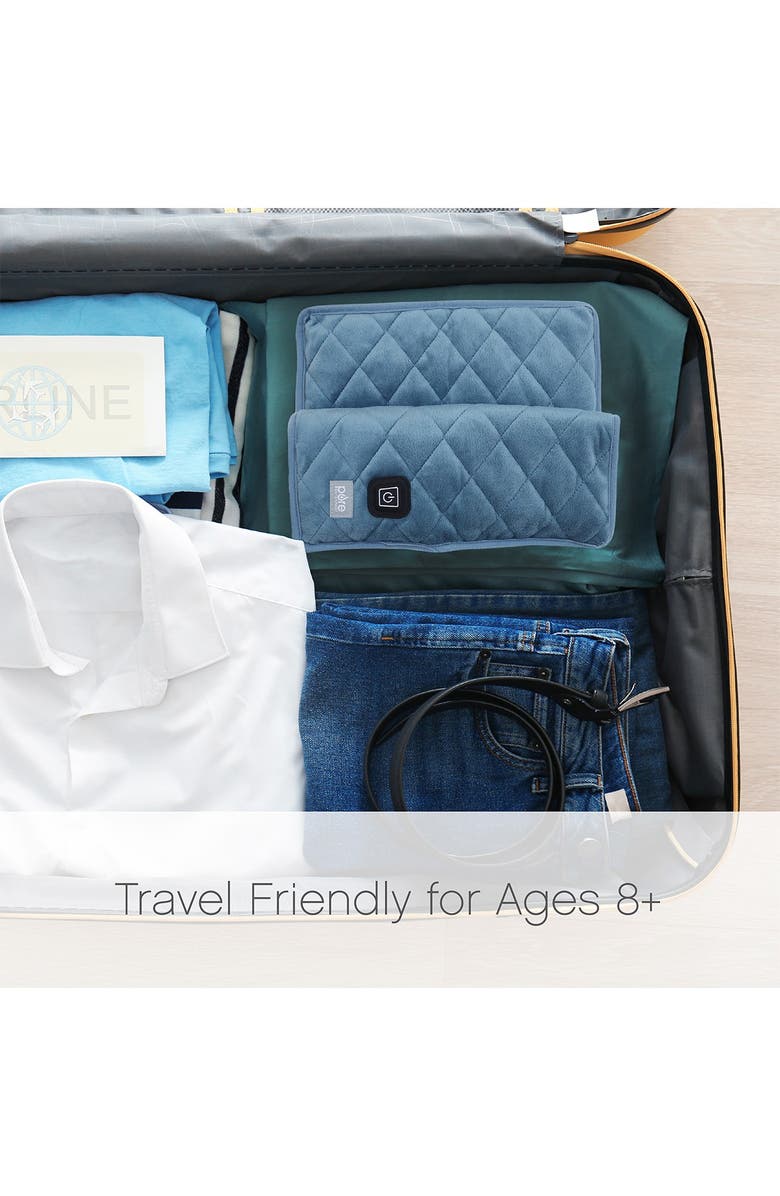 PURE ENRICHMENT Weighted Warmth Lap Pad, Alternate, color, Navy