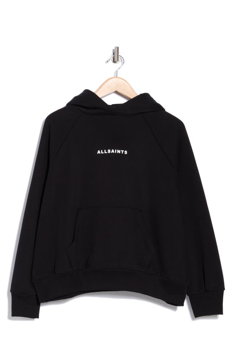 AllSaints Tour Talon Logo Graphic Hoodie, Alternate, color, 