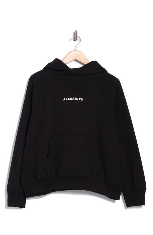 Allsaints Tour Talon Logo Graphic Hoodie In Black