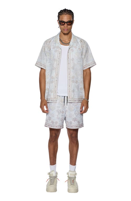 KSUBI KSUBI ETERNITY FLORAL WATER RESISTANT BOARD SHORTS