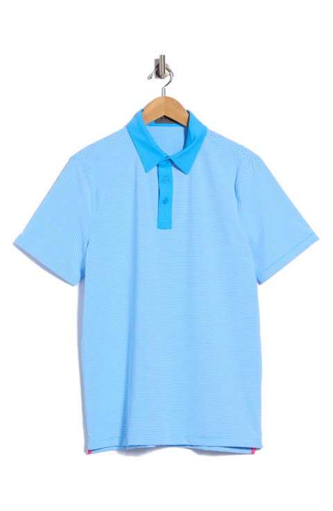 Feeder Stripe Performance Golf Polo