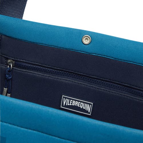 Vilebrequin Large Unisex Solid Neoprene Beach Bag In Paon