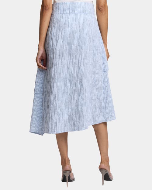 Santorelli Deb Multi-panel Asymmetric Midi Skirt