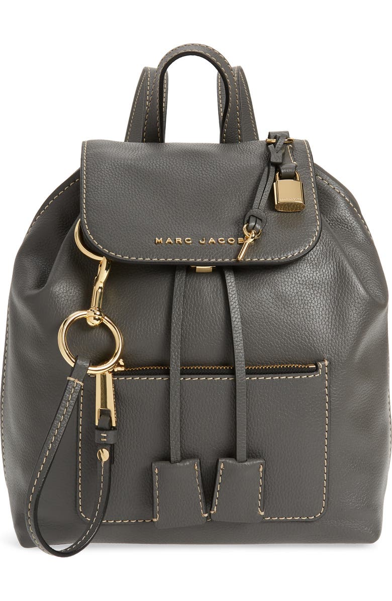 Marc Jacobs The Bold Grind Leather Backpack, Main, color,