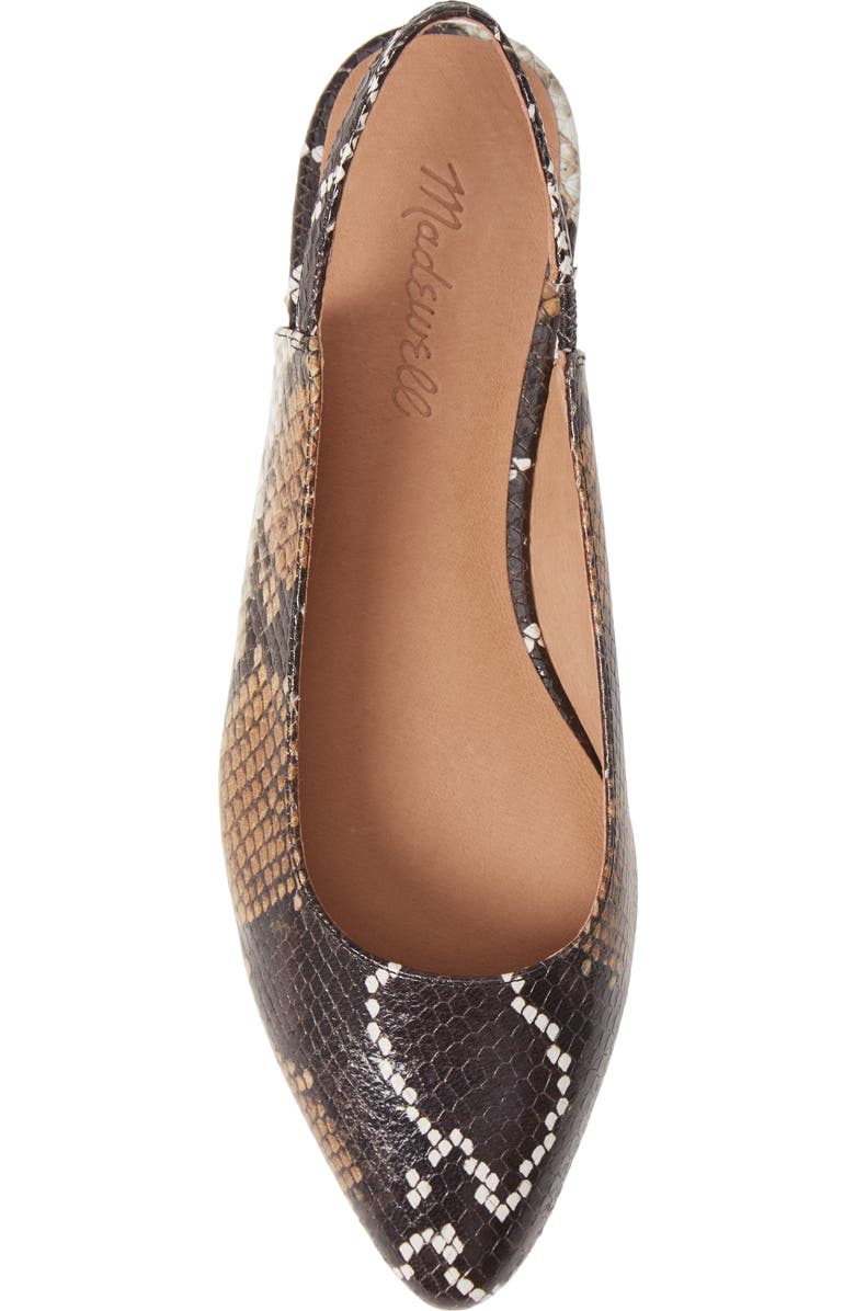 Madewell The Margot Slingback Flat, Alternate, color,