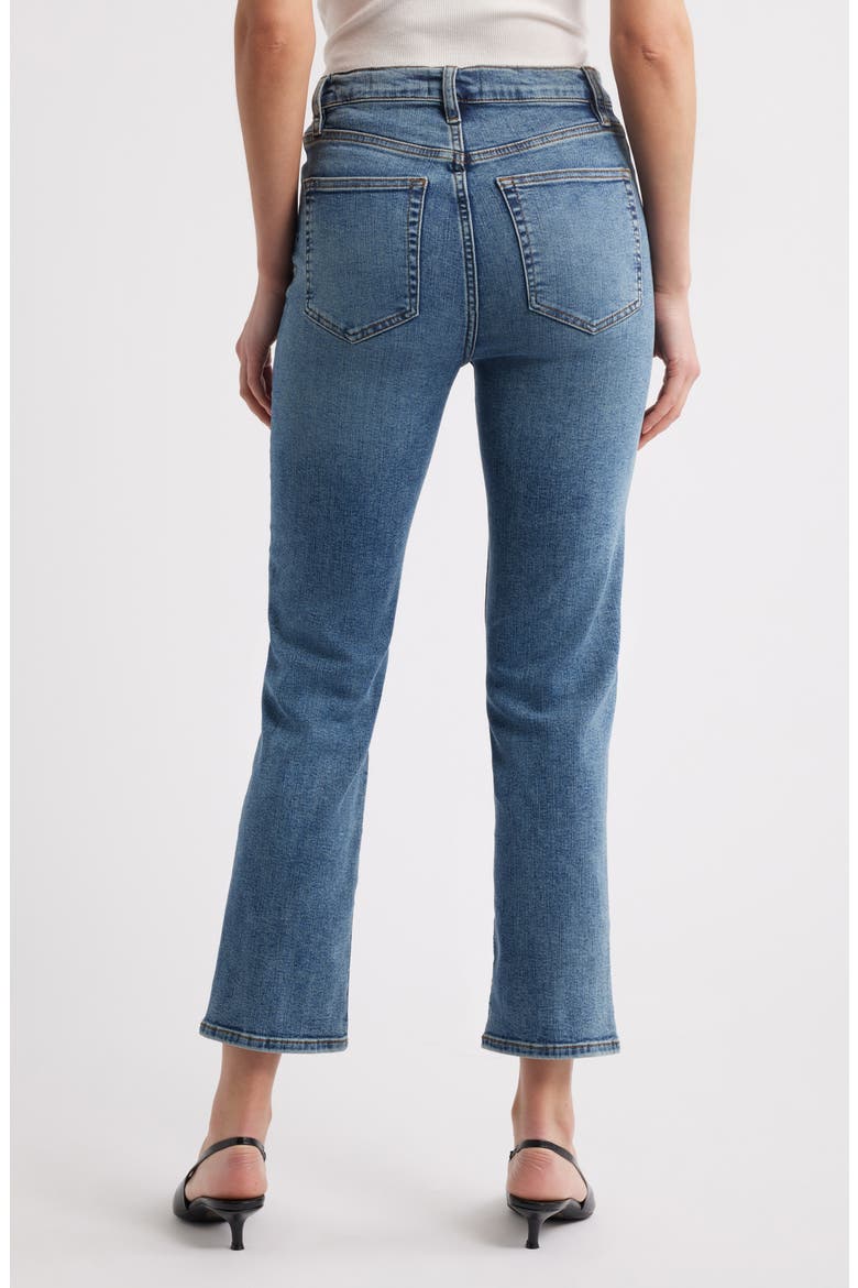 Le Sleek High Waist Ankle Straight Leg Jeans, Alternate, color, VICE