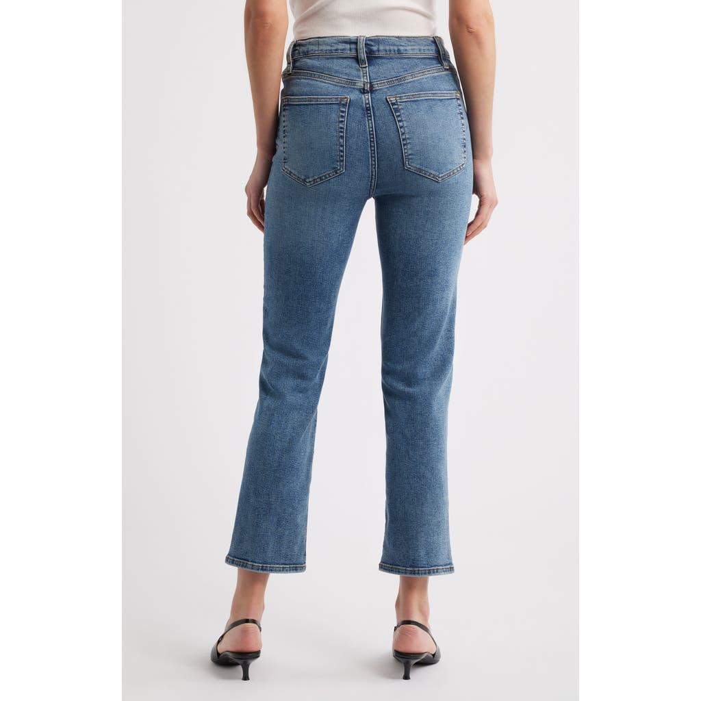 FRAME FRAME LE SLEEK HIGH WAIST ANKLE STRAIGHT LEG JEANS