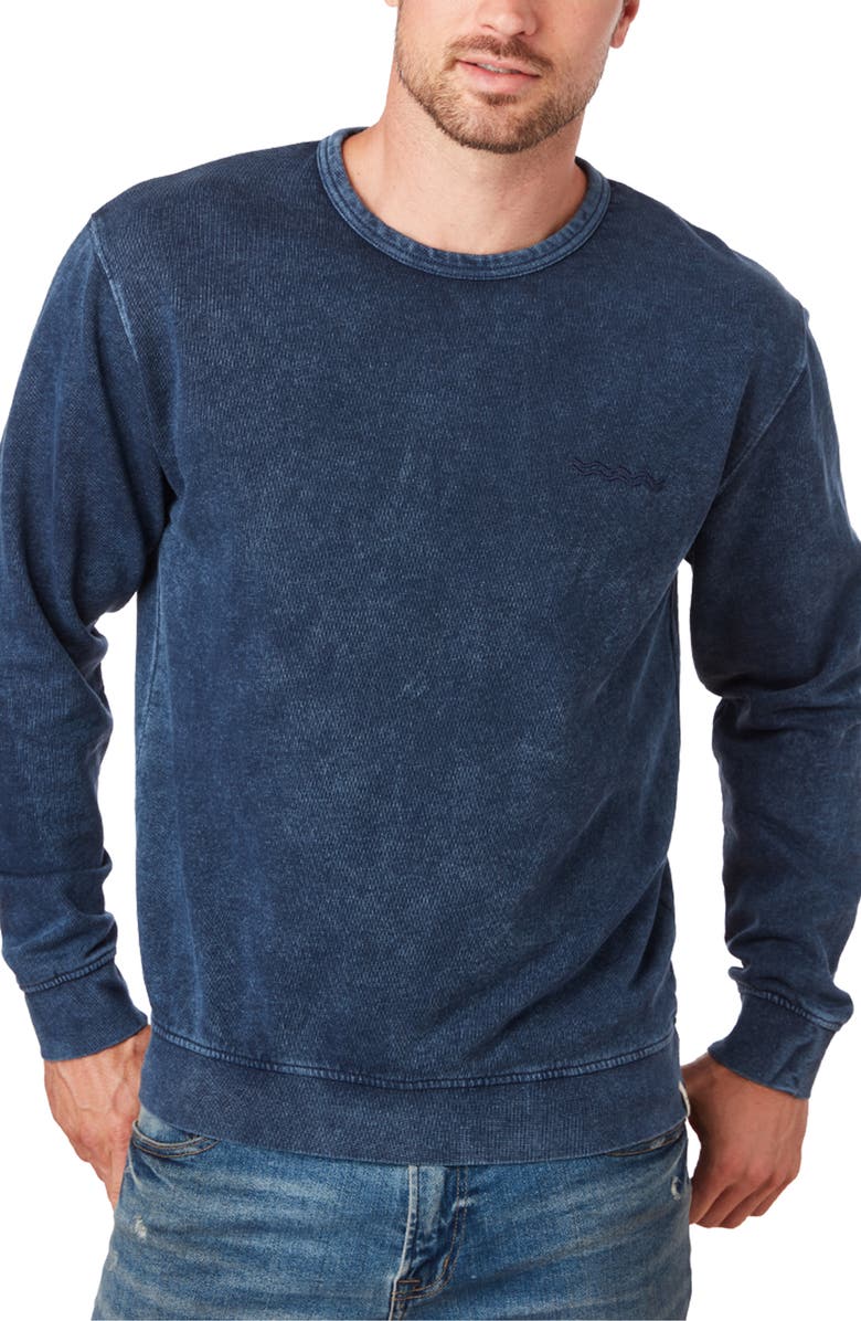 Fair Harbor Saltaire Sweatshirt, Main, color, Navy