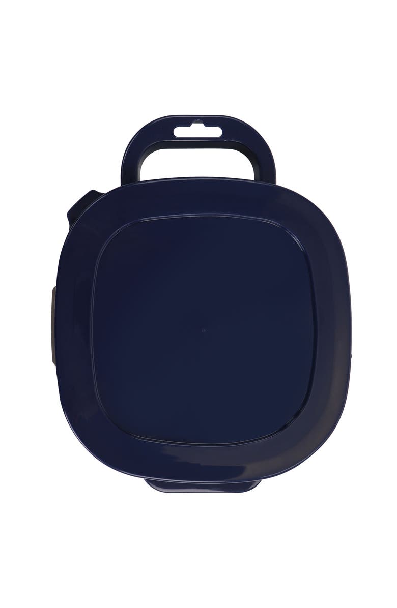 OSTER Flatmarine 3 Piece Grater and Container Set, Alternate, color, Navy