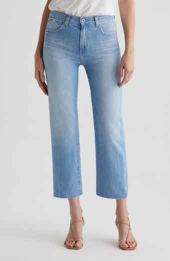 AG Brinley High Waist Straight Crop Jeans