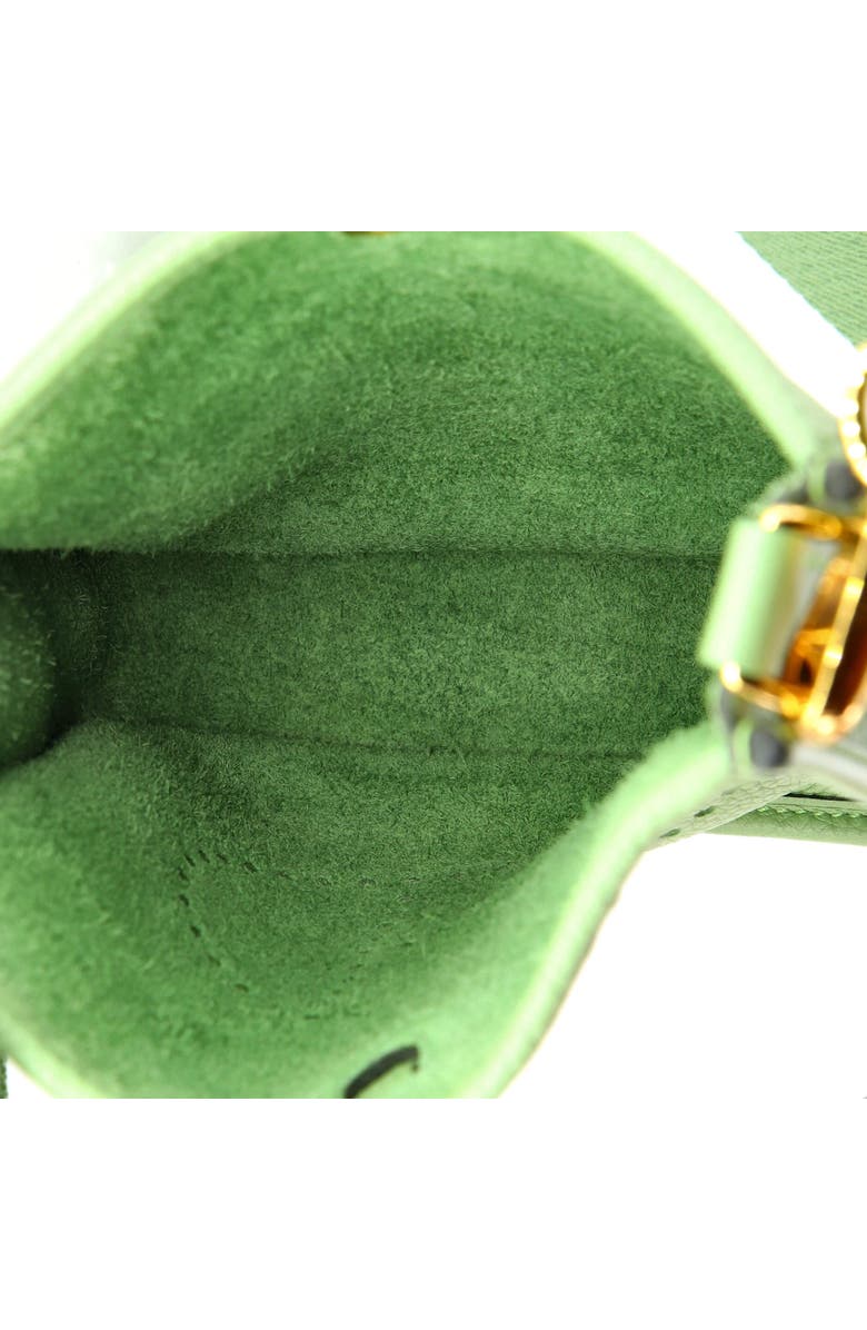 Pre-Owned Hermes Evelyne Bag Gen III Clemence TPM, Alternate, color, Vert Criquet