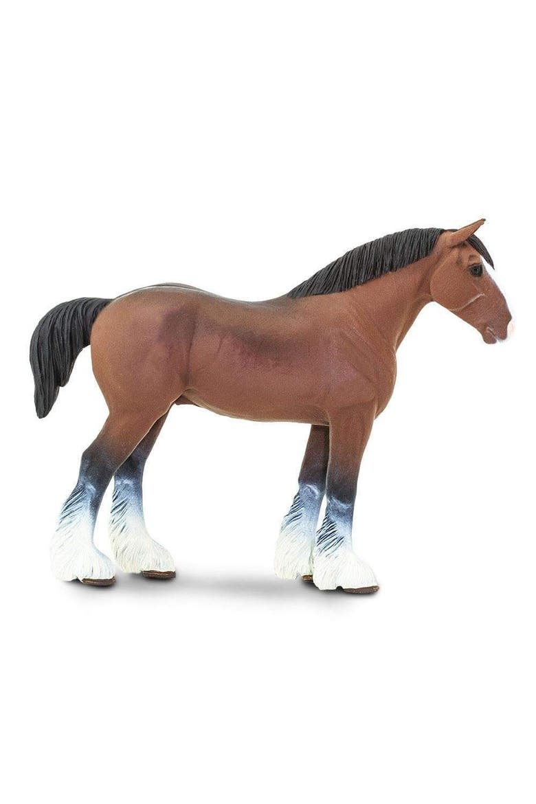 Clydesdale Stallion Horse Toy, Alternate, color, None