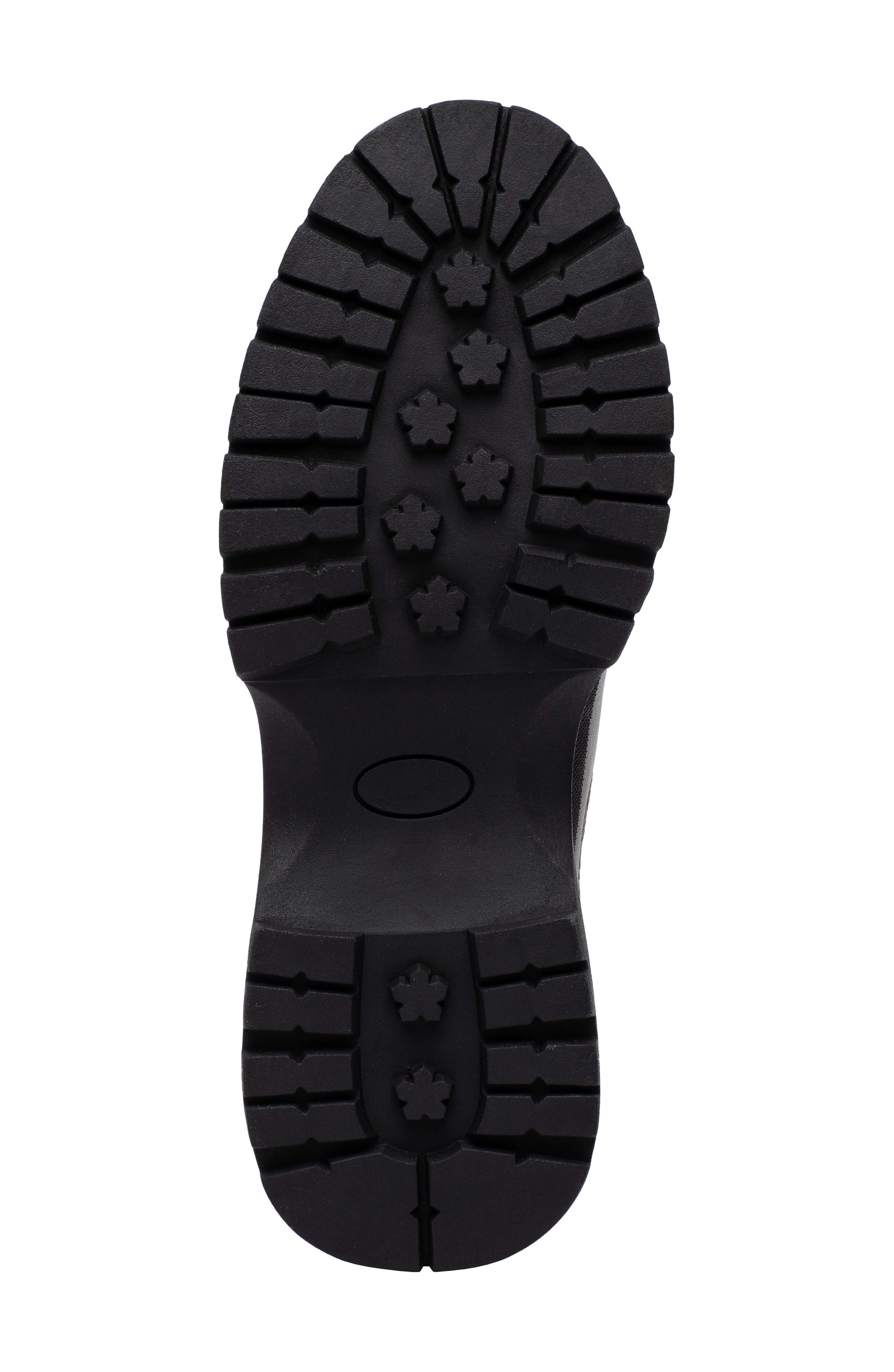 Linea Paolo Tokio Lug Sole Chelsea Boot, Alternate, color, Walnut