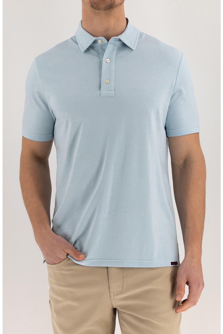 Feeder Polo, Main, color, MELANGE SKY