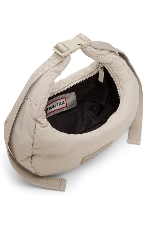 Hunter Mini Crescent Crossbody Bag In Gray