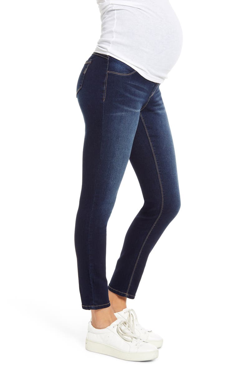 1822 Denim Re:Denim Ankle Skinny Maternity Jeans, Alternate, color,