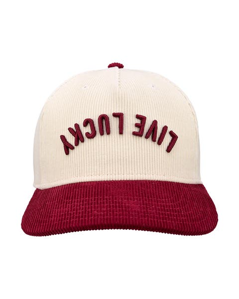 Cord Upside Down Luck 4 Hat