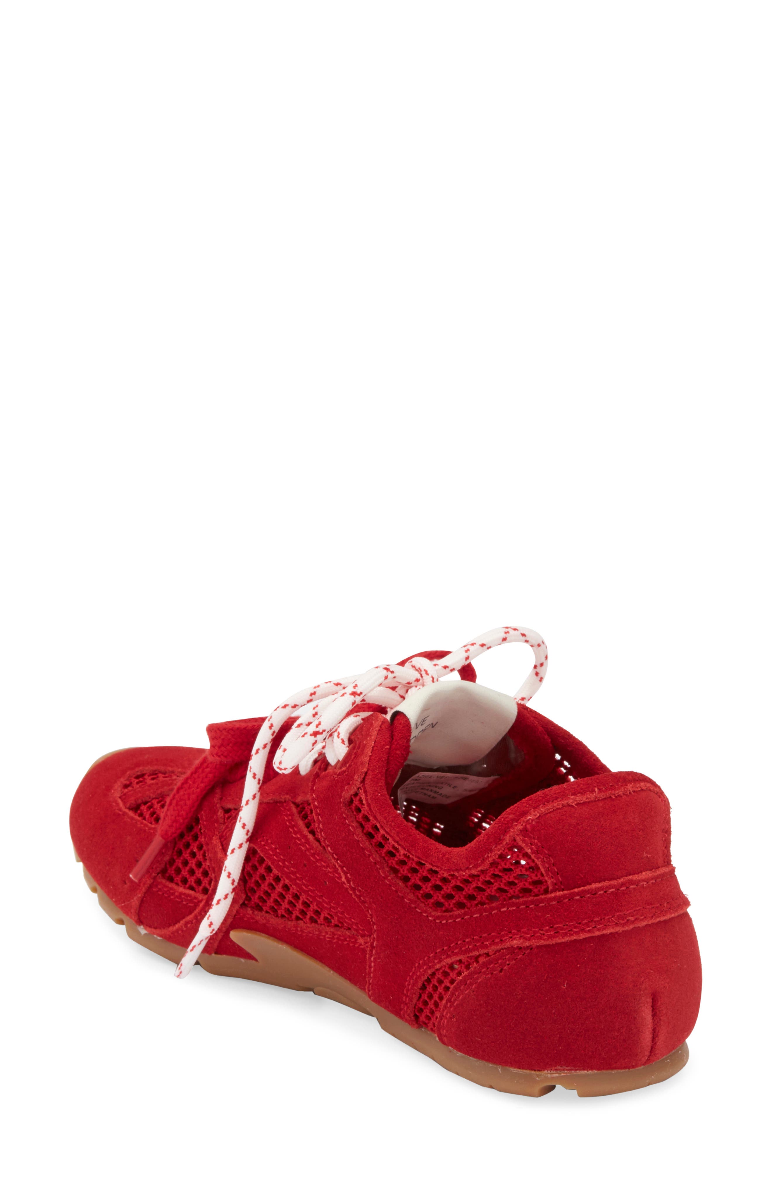 Steve Madden Aziel Mesh Sneaker, Alternate, color, Red