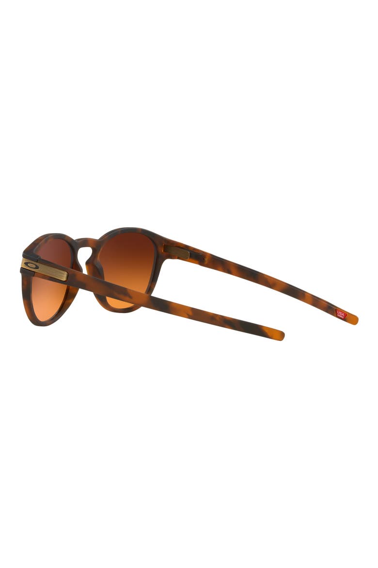 Latch 53mm Prizm™ Oval Sunglasses, Alternate, color, BROWN TORT