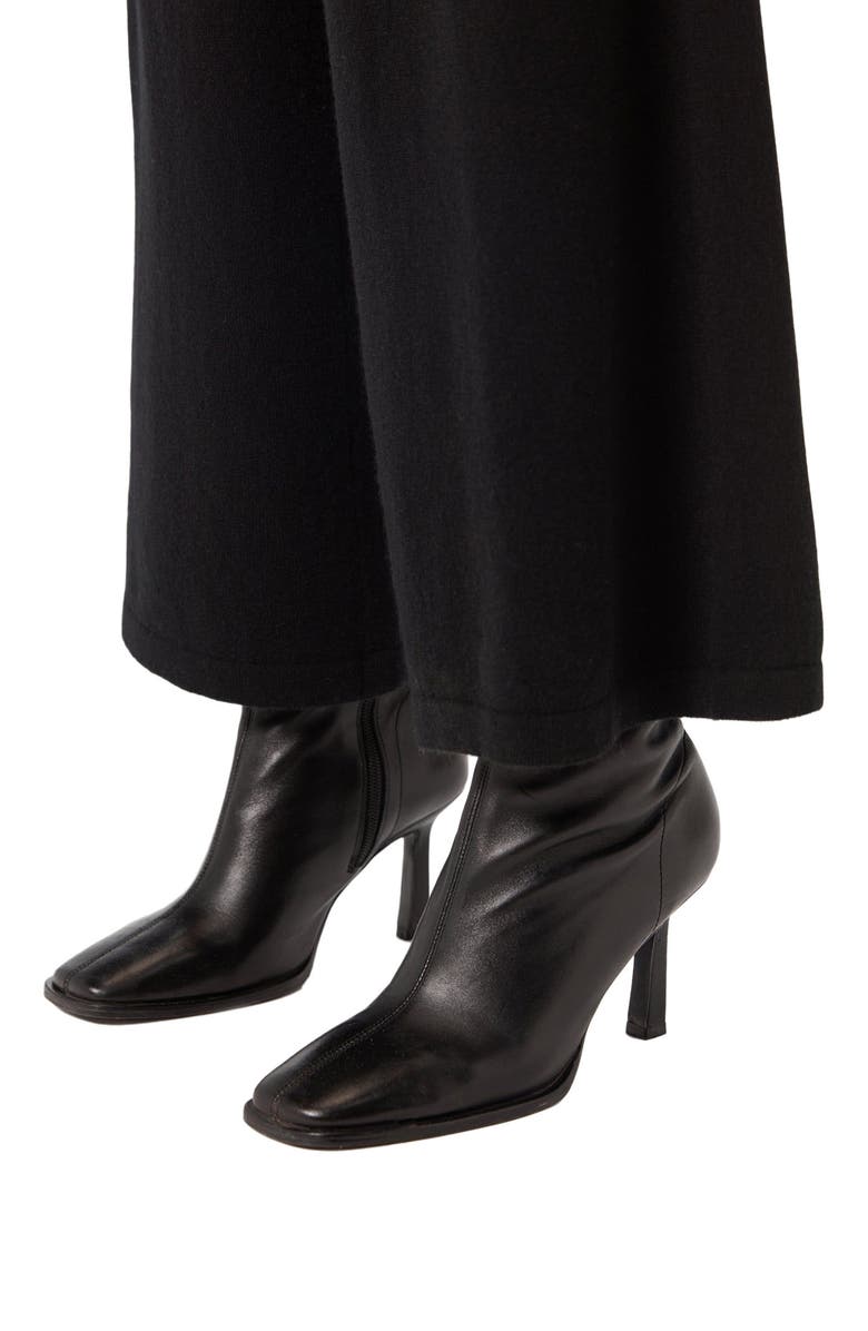 GOBI Mongolian Cashmere Wide-Leg Cashmere Pants, Alternate, color, Vapor Blue