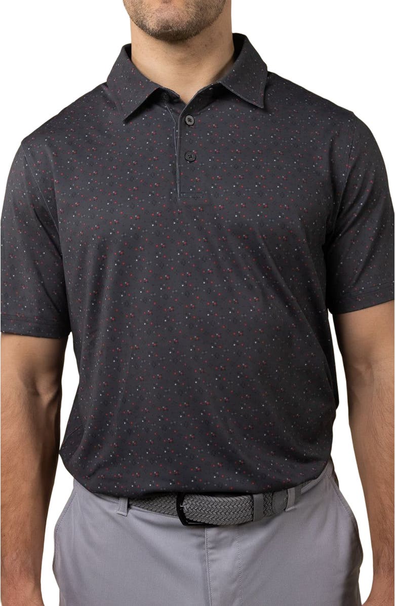 ASHWORTH GOLF Port Polo, Alternate, color, Asphalt