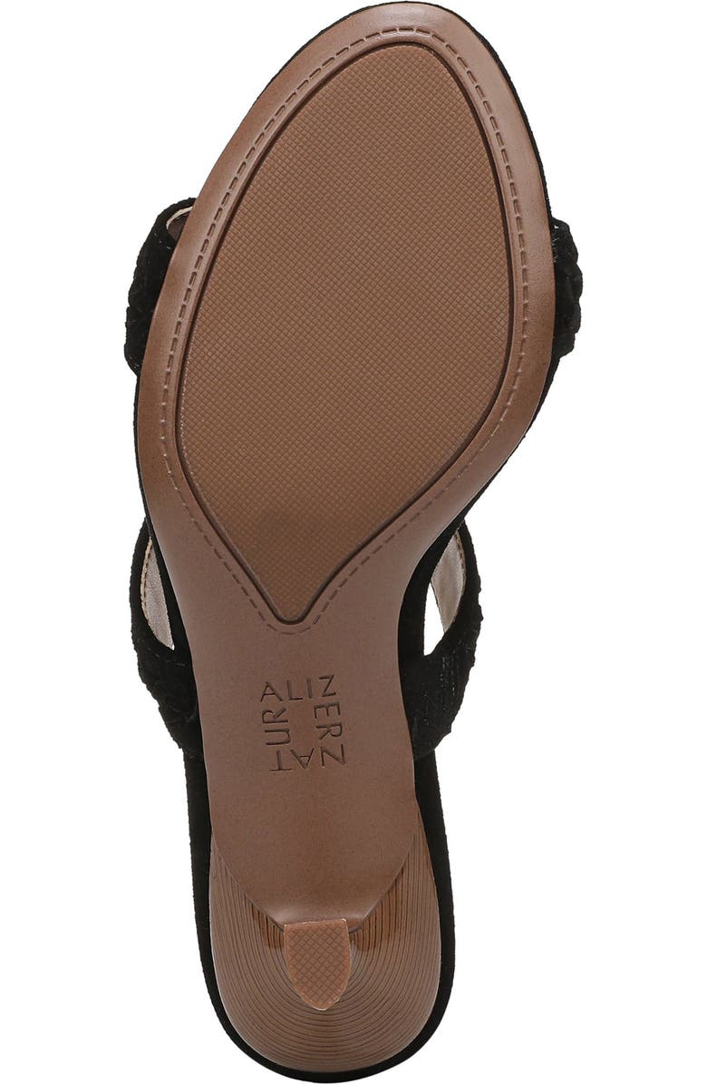 Naturalizer Terra Sandal - Wide Width Available, Alternate, color, Black