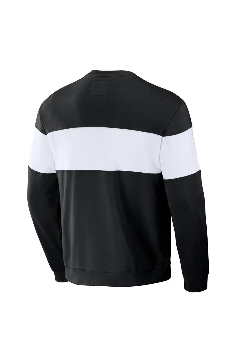 Darius Rucker Collection by Fanatics Men's Darius Rucker Collection by Fanatics Black Chicago White Sox Stripe Pullover Sweatshirt, Alternate, color, Black