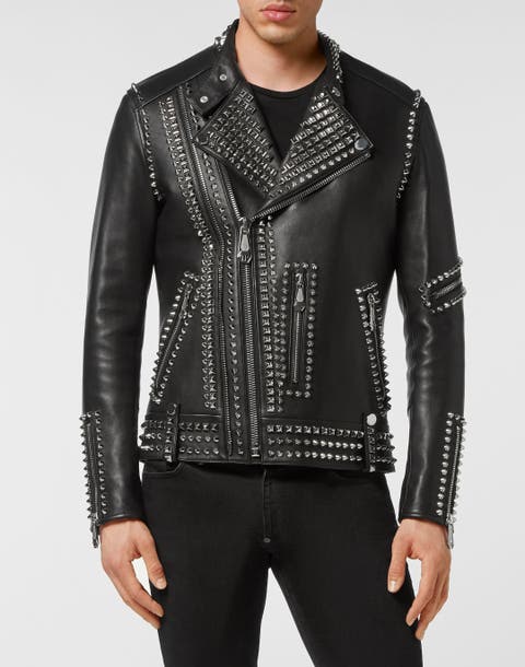 Leather Biker Men